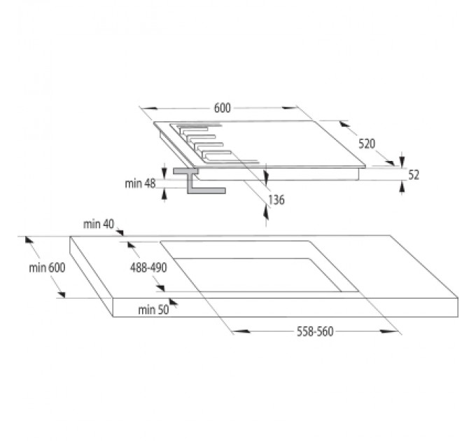 Gorenje Комплект вбудованої техніки Gorenje BO6735E05B + GTW641EB (SET_BO6735E05B_GTW641EB)
