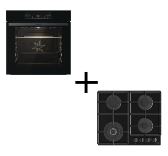 Gorenje Комплект вбудованої техніки Gorenje BO6735E05B + GTW641EB (SET_BO6735E05B_GTW641EB)