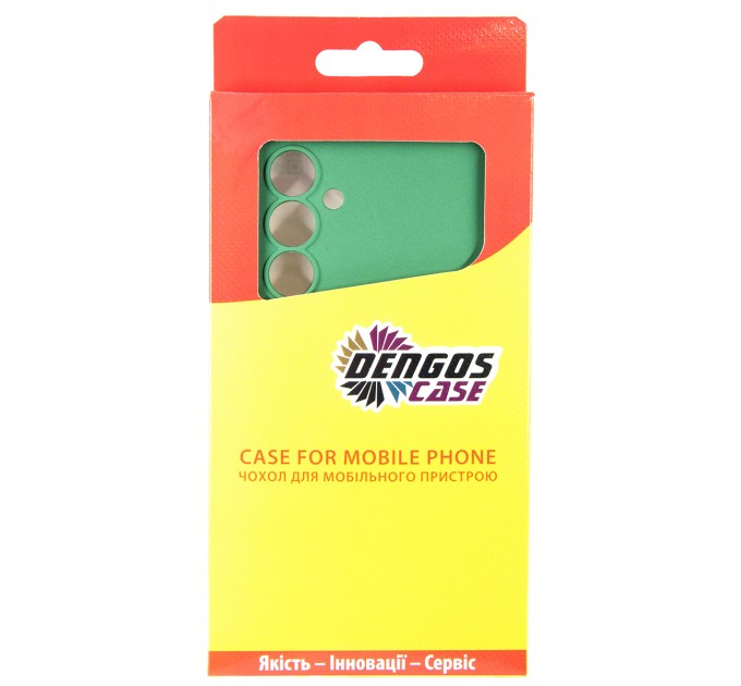 Dengos Чохол-накладка Dengos Soft для Samsung Galaxy A16 SM-A165 Mint (DG-KM-134) + захисне скло