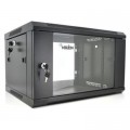 Merlion Шафа настінна Merlion 6U 19" 600*600*367 (Ш*Г*В)мм, black (Ml3-6606 / 23525)