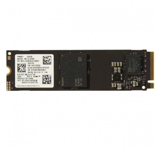 Samsung Накопичувач SSD  256GB Samsung M.2 PCIe 3.0 x4 TLC (MZVL4256HBJD-00BH1)
