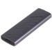 Maxxter Зовнішня кишеня Maxxter M.2 NVMe PCIe, USB 3.2 Type-C, Metal, Black (EHDE-2280D-01)