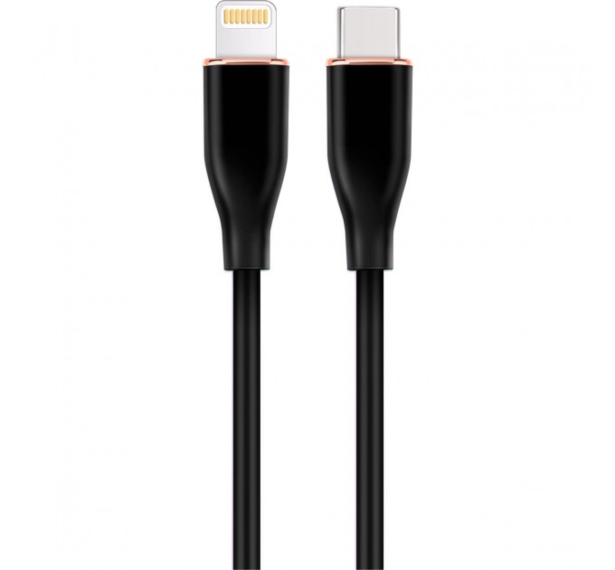 Cablexpert Кабель Cablexpert USB Type-C - Lightning (M/M), 2.25 A, 20 W, 1.5 м, Black (CC-USB2S-CM8PM-1.5M-BK)