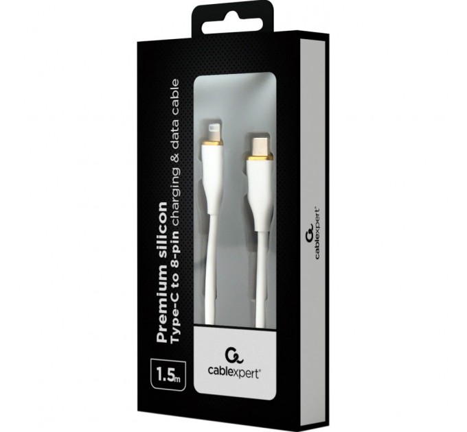 Cablexpert Кабель Cablexpert USB Type-C - Lightning (M/M), 2.25 A, 20 W, 1.5 м, White (CC-USB2S-CM8PM-1.5M-W)
