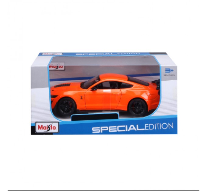 Maisto Машина Maisto 2020 Ford Mustang Shelby GT500 жовтогарячий 124 (31532 orange)