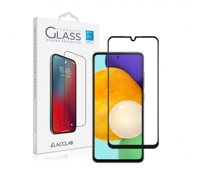 Захисне скло ACCLAB Full Glue для Samsung Galaxy A25 SM-A256 5G Black (1283126573965)