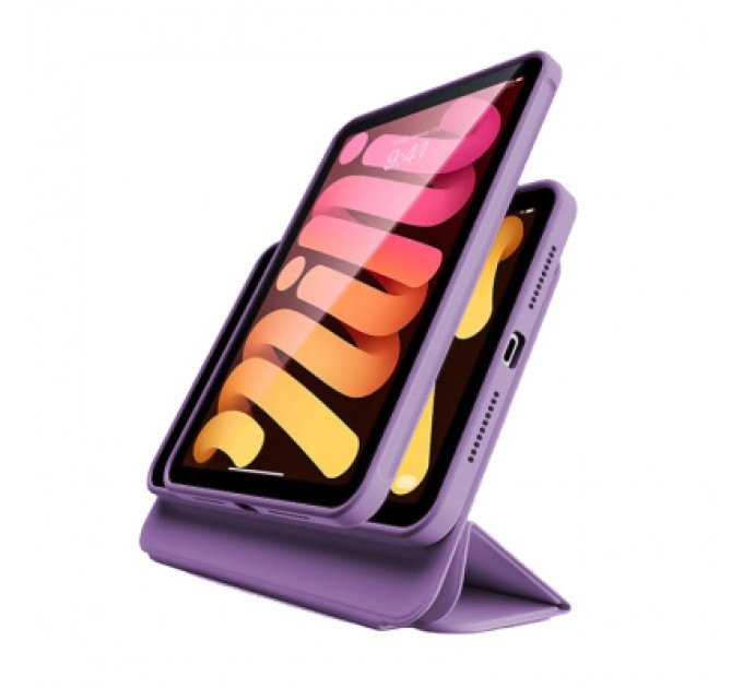 BeCover Чохол до планшета BeCover Ultra Slim Origami Flex Apple iPad Mini 6 2021 Purple (712968)