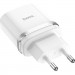 HOCO Зарядний пристрій HOCO C12Q Smart QC3.0 charger White (6931474716262)