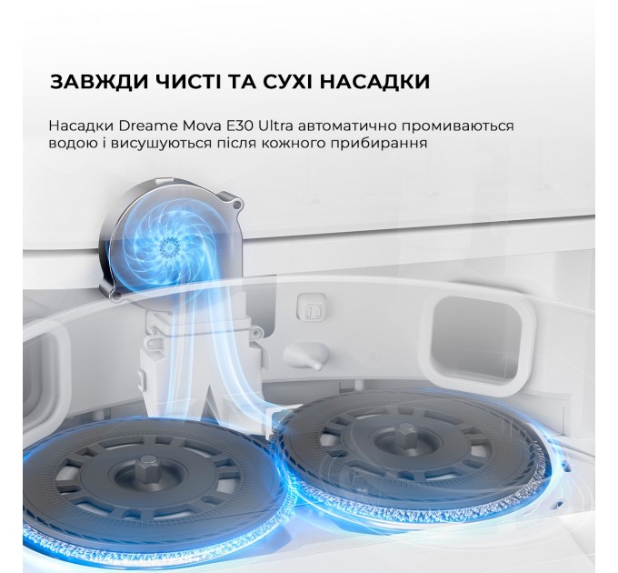 Робот-пилосос Dreame Mova E30 Ultra (RLE51SE)