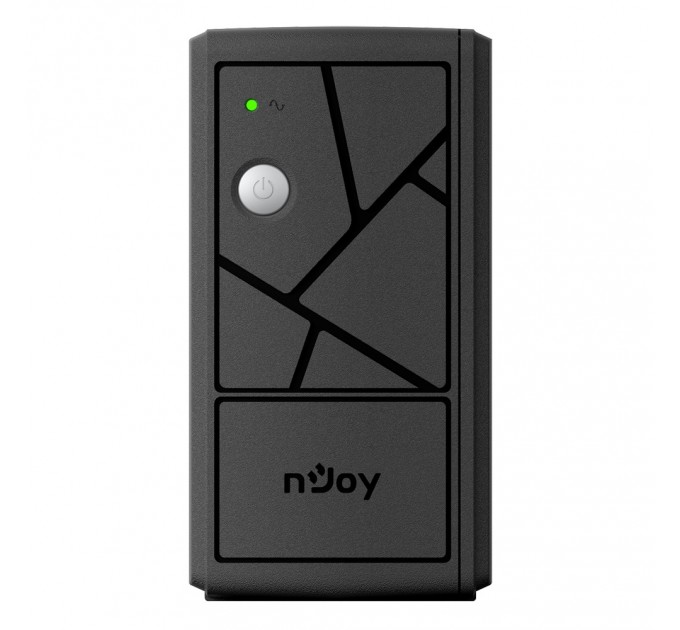 nJoy Джерело безперебійного живлення NJOY Keen 600 (UPLI-LI060KE-CG01B) Lin.int., AVR, 2 x евро, пластик
