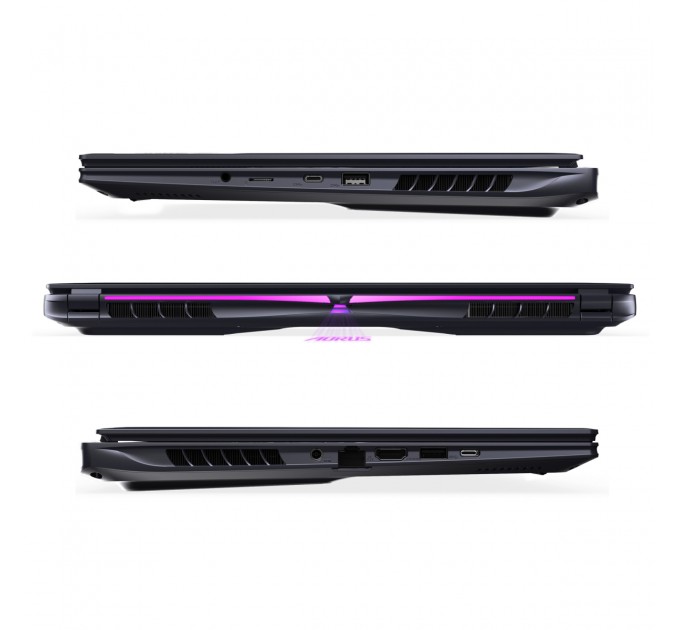 GIGABYTE Ноутбук Gigabyte Aorus 16X 9SG 2024 (AORUS 16X 9SG-43UAC54SH) Midnight Gray