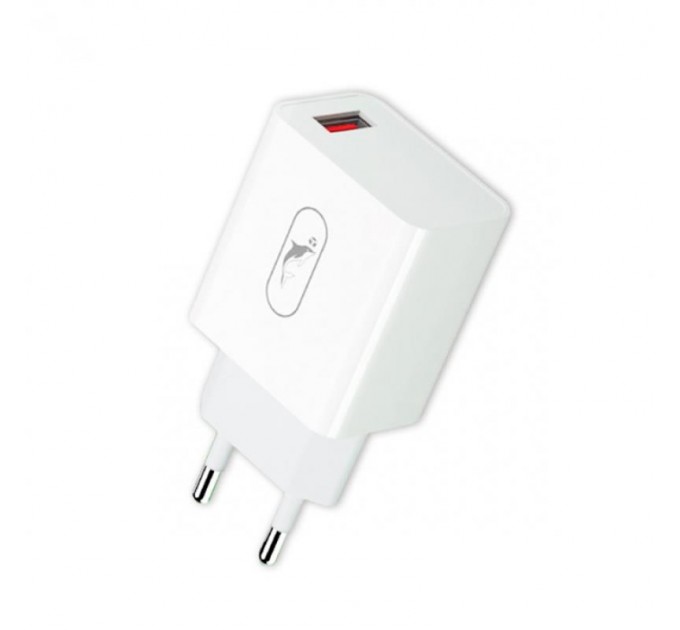 SkyDolphin Зарядний пристрій SkyDolphin SC31 QC3.0 (1USB, 3.5A) White (MZP-000154)