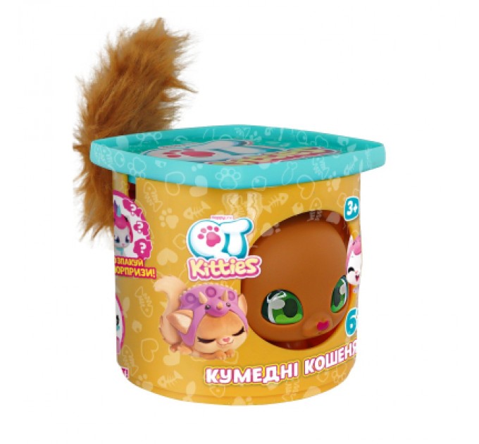 Ігровий набір QT Kitties Кошеня Джинджер (450001-5)