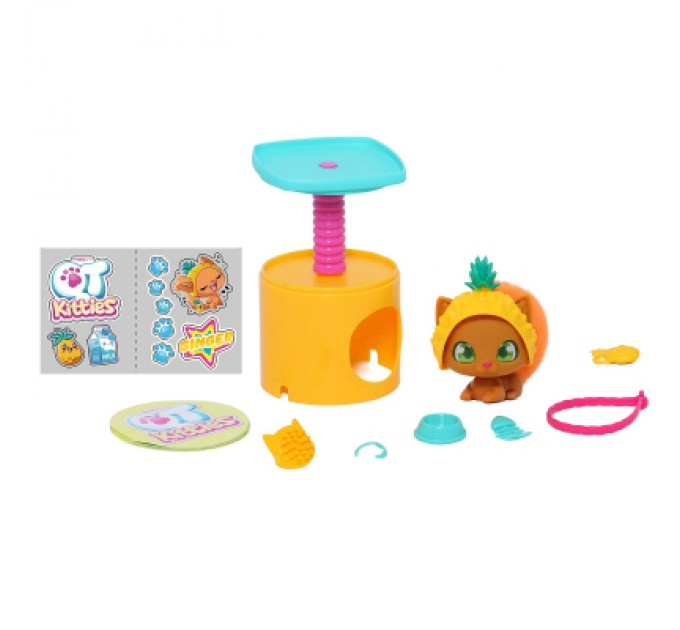 Ігровий набір QT Kitties Кошеня Джинджер (450001-5)