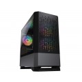 Cougar Корпус Cougar MG140 AIR RGB Black без БЖ