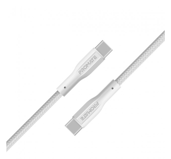 Promate Кабель Promate xCord-CC USB Type-C - USB Type-C (M/M), 1 м, White (xcord-cc.white)