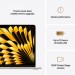 Apple Ноутбук Apple MacBook Air 13 M4 A3241 Starlight (MW1J3UA/A)