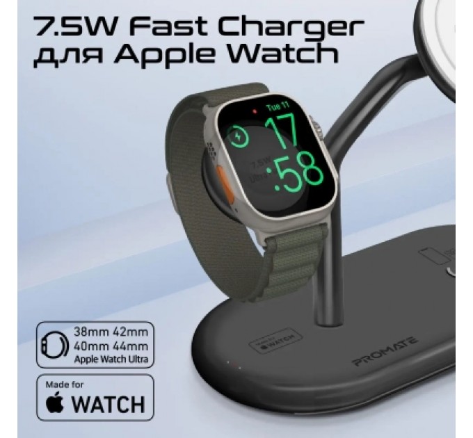 Promate Зарядний пристрій Promate synergy-pro.black