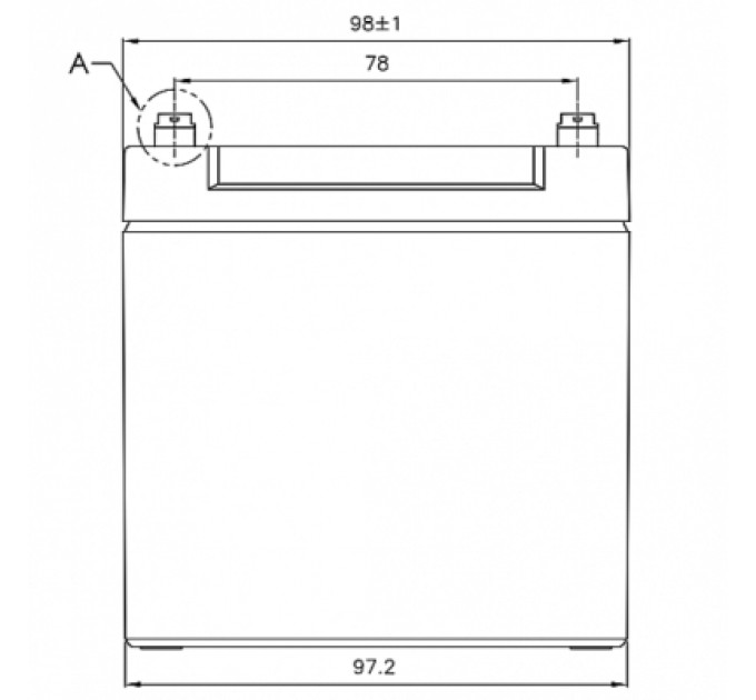 CSB Батарея до ДБЖ CSB 12В 12 Аг (GPL12120 F2)