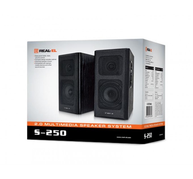 REAL-EL Акустична система REAL-EL S-250 Black