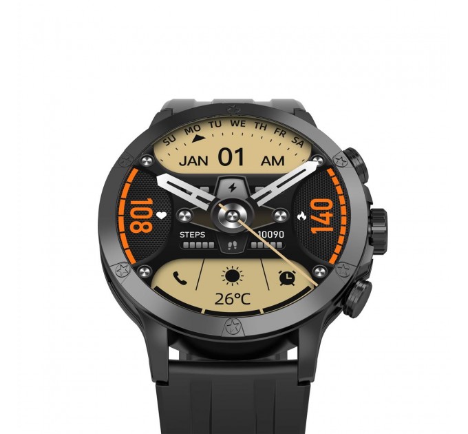 iMiki Смарт-годинник iMiki XPLORER Pro Black Silicone strap