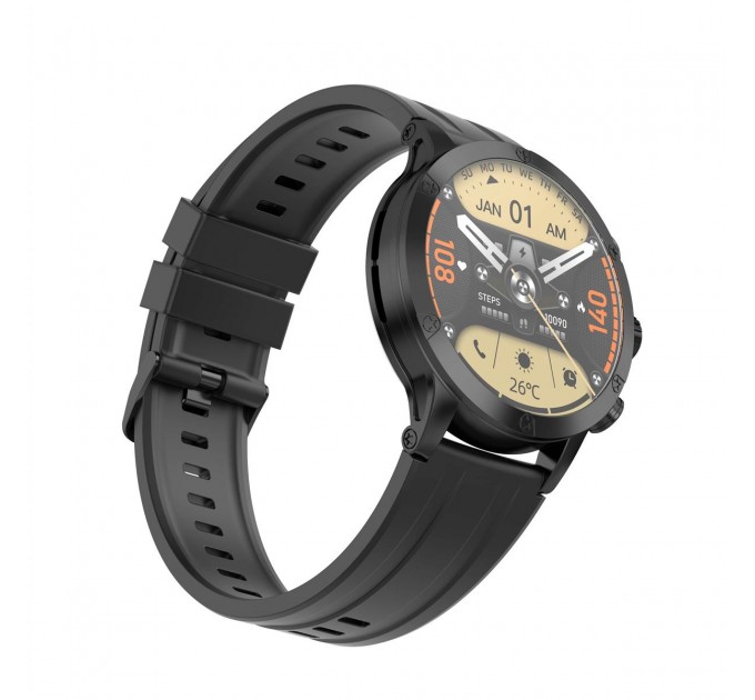 iMiki Смарт-годинник iMiki XPLORER Pro Black Silicone strap