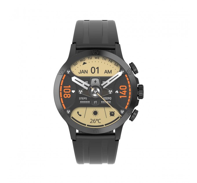 iMiki Смарт-годинник iMiki XPLORER Pro Black Silicone strap