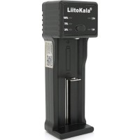 Зарядний пристрій для акумуляторів Liitokala 1 Slot, LED disp, USB, Li-ion/3.7V/3.8V, Li-Fe/3.2V, Ni-MH/1.2V (Lii-100C)