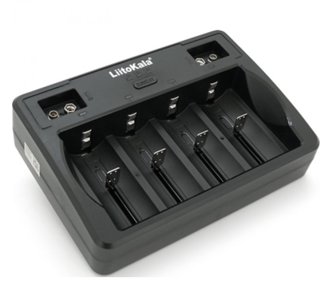 Liitokala Зарядний пристрій для акумуляторів Liitokala 4 Slots, Ni-MH/Ni-CdAA,AAA,C, Li-ion/IMR32650,21700,18650 (Lii-D4)