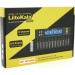 Liitokala Зарядний пристрій для акумуляторів Liitokala 12 Slots+2, Ni-Mh/Li-ion/LiFePo4/Крона, LED+LCD (Lii-S12)