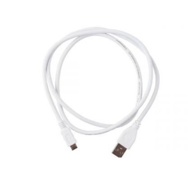 Cablexpert Дата кабель USB 2.0 Micro 5P to AM 1.0m Cablexpert (CCP-mUSB2-AMBM-W-1M)