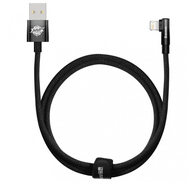 Baseus Кабель Baseus MVP 2 USB - Lightning, 2.4A, 1м Black (CAVP000001)