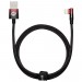 Baseus Кабель Baseus MVP 2 USB - Lightning, 2.4A, 1м Black/Red (CAVP000020)