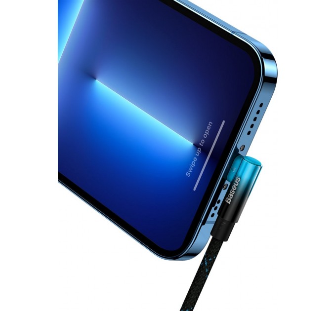 Baseus Кабель Baseus MVP 2 USB Type-C - Lightning, 20W, 1м Black/Blue (CAVP000221)
