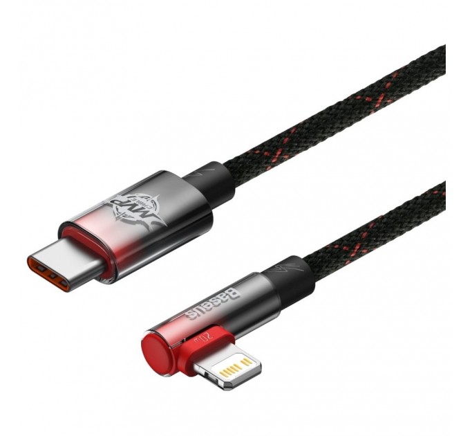 Baseus Кабель Baseus MVP 2 USB Type-C - Lightning, 20W, 2м Black/Red (CAVP000320)