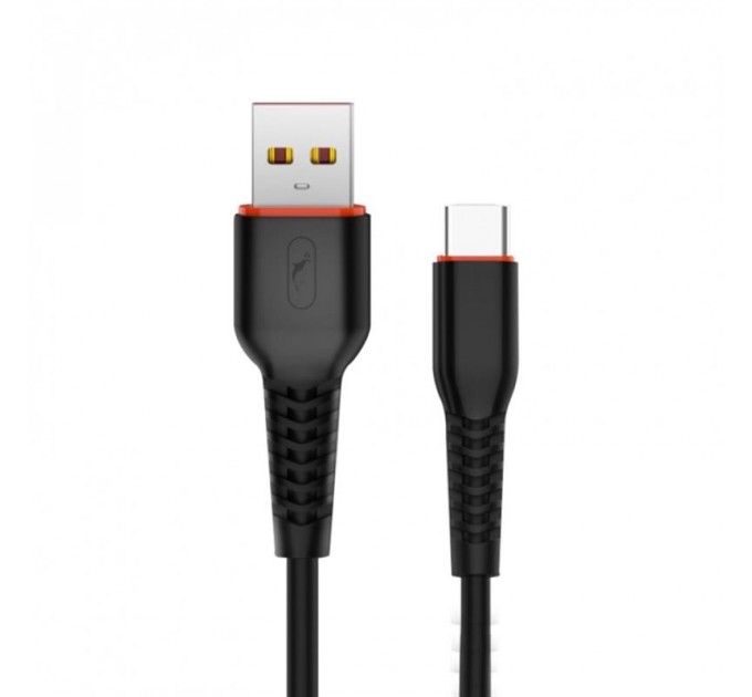 SkyDolphin Кабель SkyDolphin S54T Soft USB - USB Type-C (M/M), 1 м, Black (SDUSB-000430)