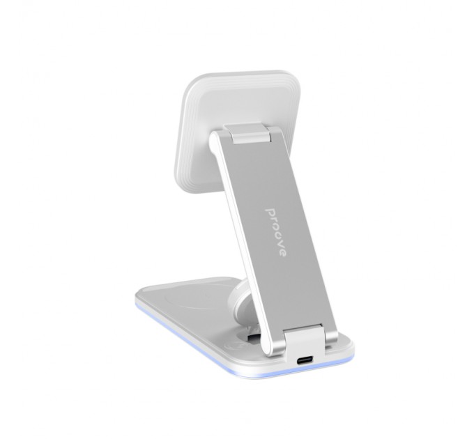Бездротовий зарядний пристрій Proove Energy Fold 3in1 15W White (WSEF15010002)