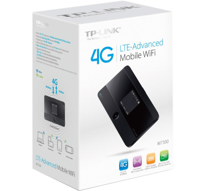 TP-Link Мобільний Wi-Fi роутер TP-Link M7350