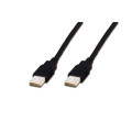 Assmann Дата кабель USB 2.0 AM/AM 1.0m Digitus (AK-300100-010-S)