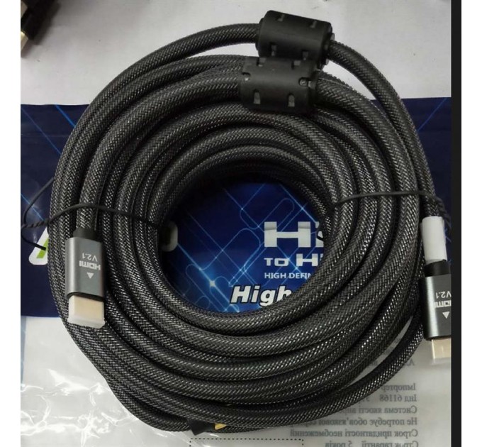 Atcom Кабель Atcom Premium HDMI - HDMI V 2.1 (M/M), 15 м, Black (AT23715) пакет