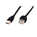 Assmann Дата кабель USB 2.0 AM/AF 5.0m Assmann (AK-300202-050-S)