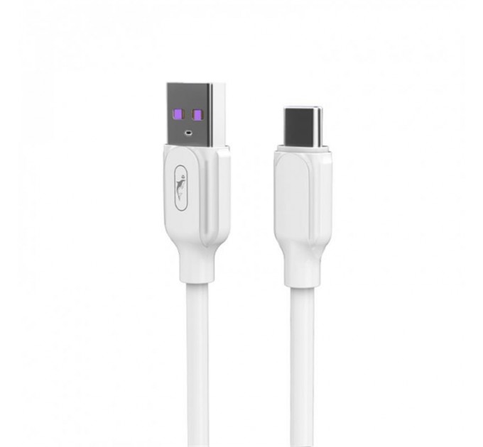 SkyDolphin Кабель SkyDolphin S56T Super Fast TPE USB - USB Type-C (M/M), 1 м, White (SDUSB-000572)