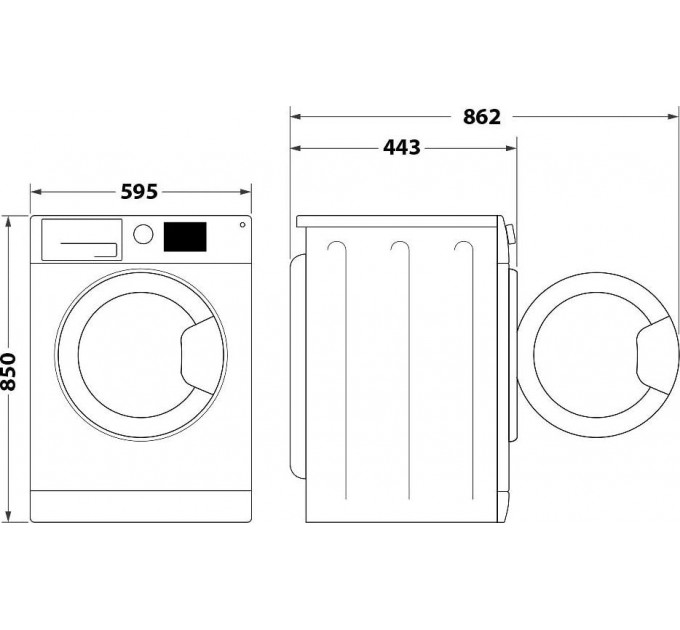 Пральна машина Indesit OMTWSE 61293 WK UA