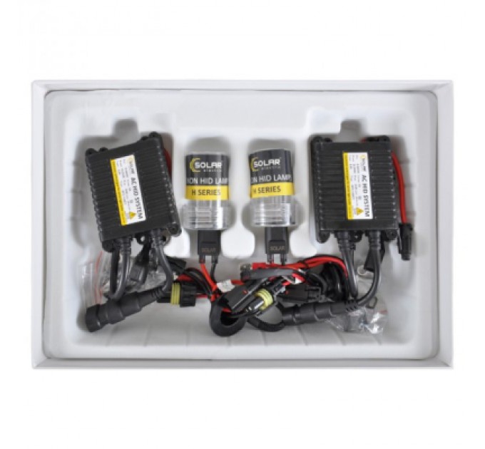 Автолампа SOLAR H7 6000K,85V,35W PX26d +Ballast (4760)