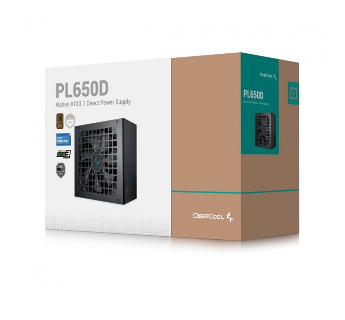 Блок живлення DeepCool PL650D (R-PL650D-FC0B-EU-V2) 650W