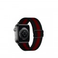 HOCO Ремінець Hoco WA04 Nylon Loop для Apple Watch 42mm/44mm/45mm/49mm Black/Red (WA04-42/49BR)