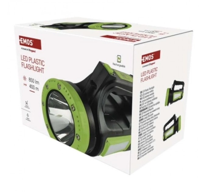 EMOS Ліхтар EMOS P2316 LED+ COB LED 850 лм 8000 мАг (P2316)