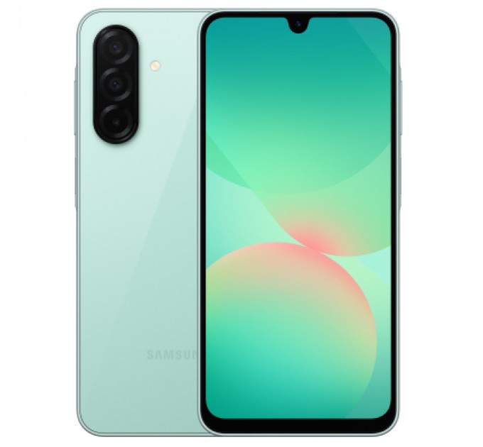 Samsung Мобільний телефон Samsung Galaxy A26 5G 6/128Gb Light Green (SM-A266BLGBEUC)