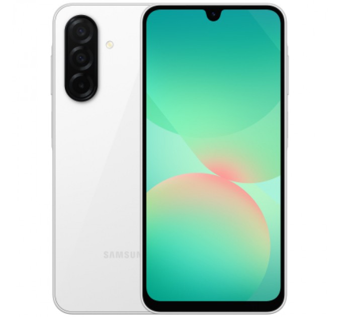 Samsung Мобільний телефон Samsung Galaxy A26 5G 6/128Gb White (SM-A266BZWBEUC)