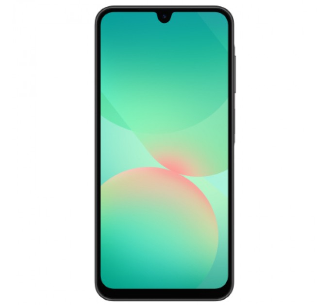 Samsung Мобільний телефон Samsung Galaxy A26 5G 6/128Gb Black (SM-A266BZKBEUC)